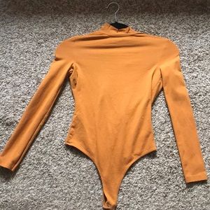 Open back American Apparel bodysuit